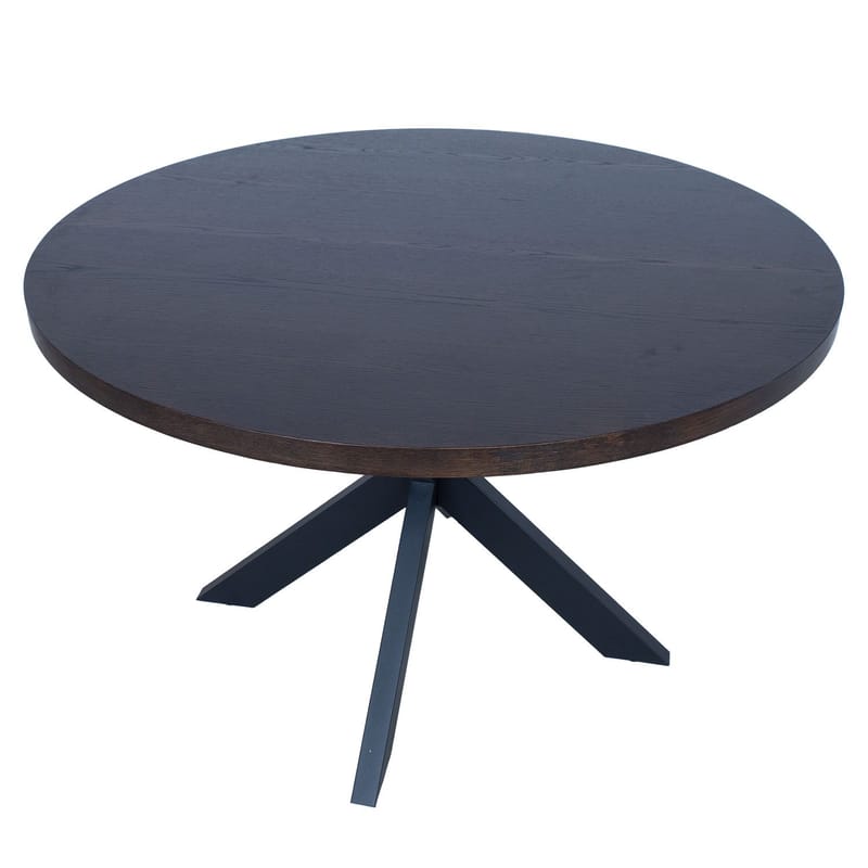 Spisebord HOME4YOU Vancouver 120x75 cm Svart røykfarget eik - Svart røkt eik - Møbler - Bord - Spisebord & kjøkkenbord