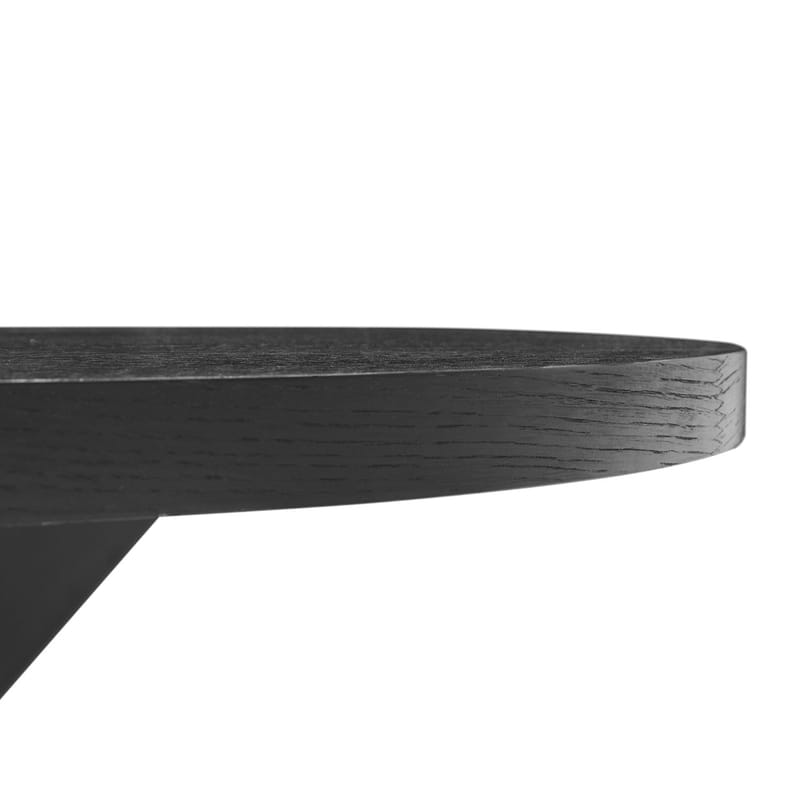 Spisebord HOME4YOU Vancouver 120x75 cm Svart røykfarget eik - Svart røkt eik - Møbler - Bord - Spisebord & kjøkkenbord