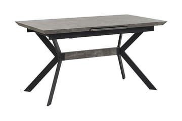 Abenson Spisebord 180 cm Sammenleggbart - Grå/Svart - Møbler - Bord - Spisebord & kjøkkenbord