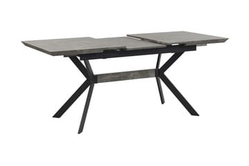 Abenson Spisebord 180 cm Sammenleggbart - Grå/Svart - Møbler - Bord - Spisebord & kjøkkenbord