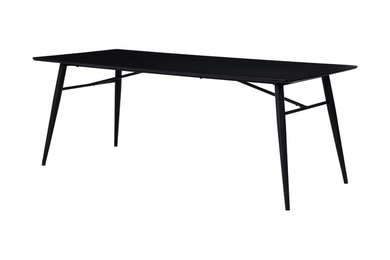 Adrianah Spisebord 200 cm - Svart - Spisebord & kjøkkenbord