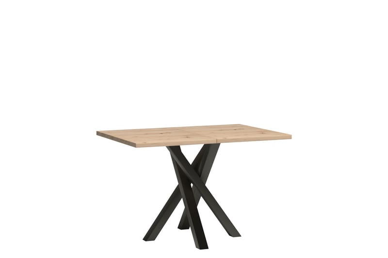 Aldbrough Forlengningsbart Spisebord 160 cm - Svart - Møbler - Bord - Spisebord & kjøkkenbord