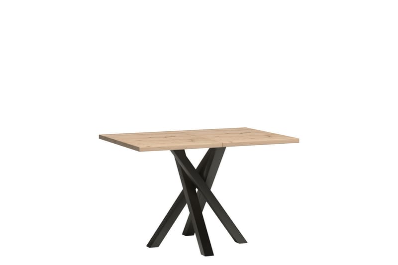 Aldbrough Forlengningsbart Spisebord 160 cm - Svart - Møbler - Bord - Spisebord & kjøkkenbord