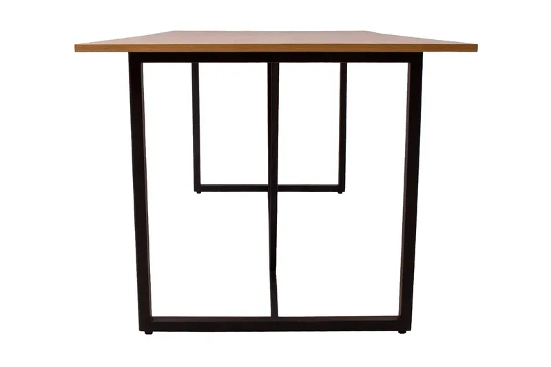 Amsterdam Spisebord Eik/Svart - Møbler - Bord - Spisebord & kjøkkenbord