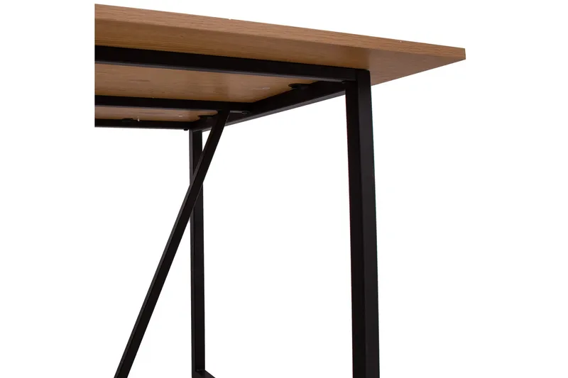 Amsterdam Spisebord Eik/Svart - Møbler - Bord - Spisebord & kjøkkenbord