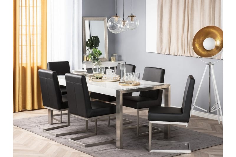 Arctic Spisebord 220 cm - Hvit - Møbler - Bord - Spisebord & kjøkkenbord