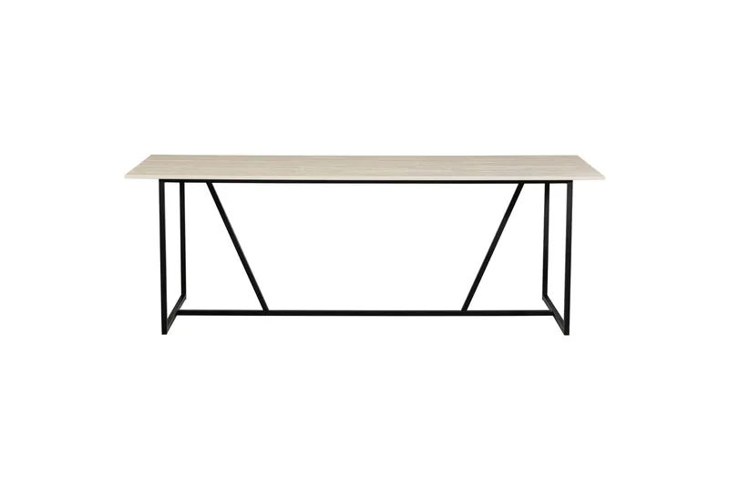 Atila Spisebord 220 cm - Beige - Møbler - Bord - Spisebord & kjøkkenbord