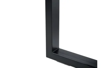 Austin Rektangulært Spisebord 160 cm i Tre med Valnøtt- og Metalllook - Brun - Møbler - Bord - Spisebord & kjøkkenbord