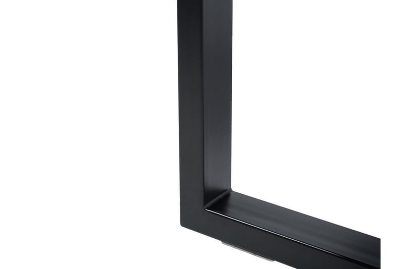 Austin Rektangulært Spisebord 160 cm i Tre med Valnøtt- og Metalllook - Brun - Møbler - Bord - Spisebord & kjøkkenbord