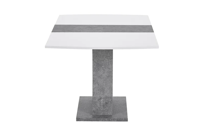 Azusa Forlengningsbart Spisebord 140 cm - Hvit/Grå - Møbler - Bord - Spisebord & kjøkkenbord