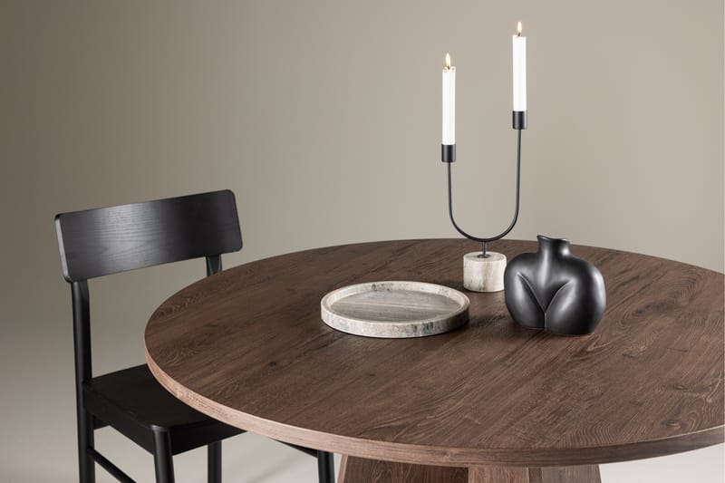 Bariso Spisebord 110 cm Mocca - Venture Home - Spisebord & kjøkkenbord
