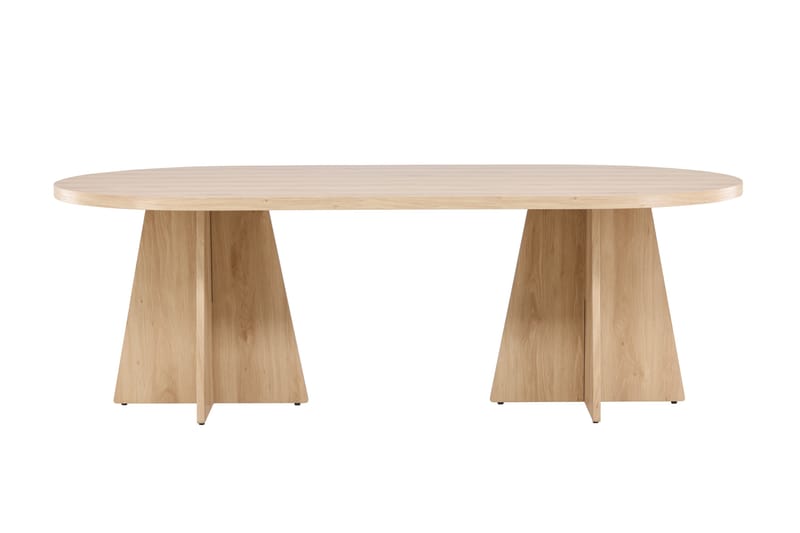 Bariso Spisebord 230x115 cm Whitewash - Venture Home - Spisebord & kjøkkenbord