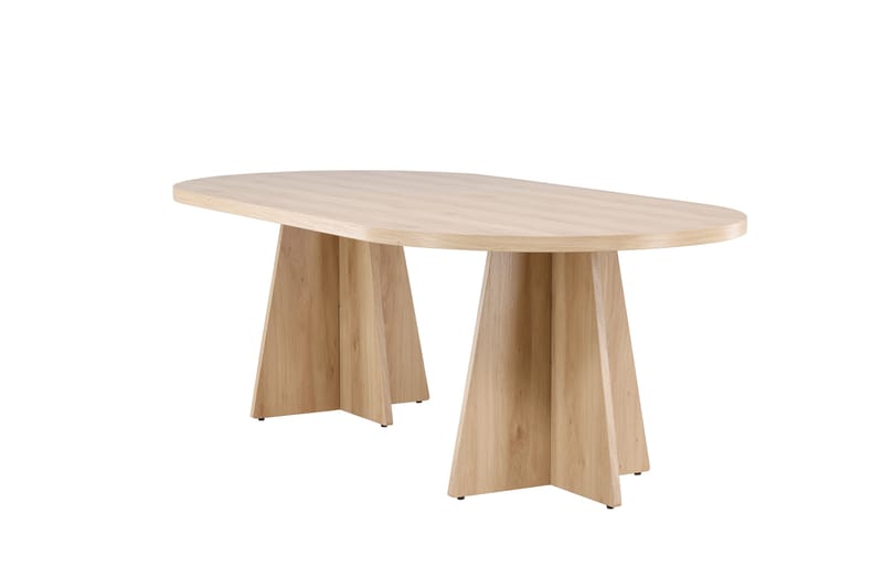 Bariso Spisebord 230x115 cm Whitewash - Venture Home - Spisebord & kjøkkenbord