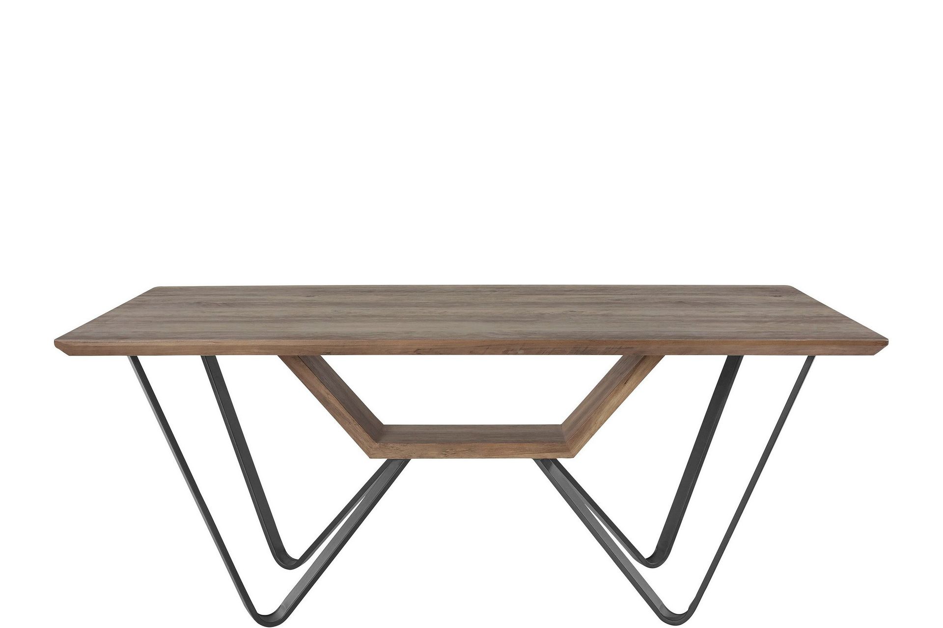 Barths Spisebord 180 cm - Natur/Svart - Møbler - Bord - Spisebord & kjøkkenbord