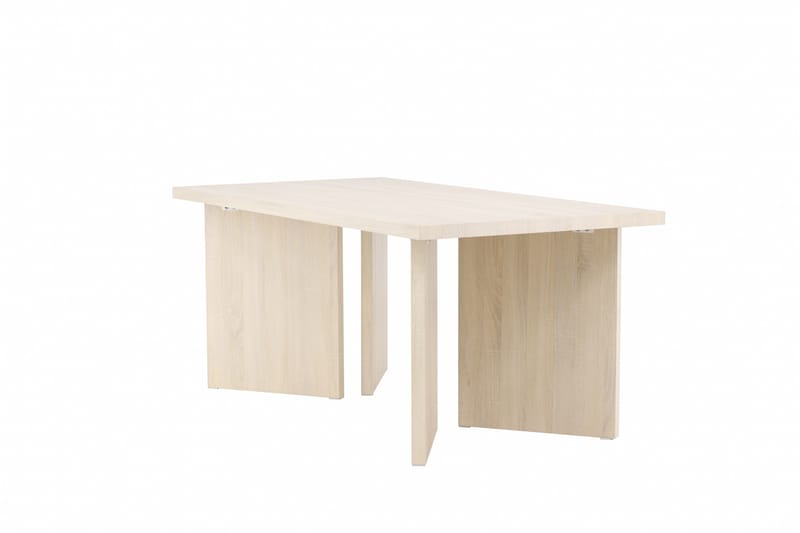 Bassholmen Spisebord 180x90 cm - Whitewash - Møbler - Bord - Spisebord & kjøkkenbord