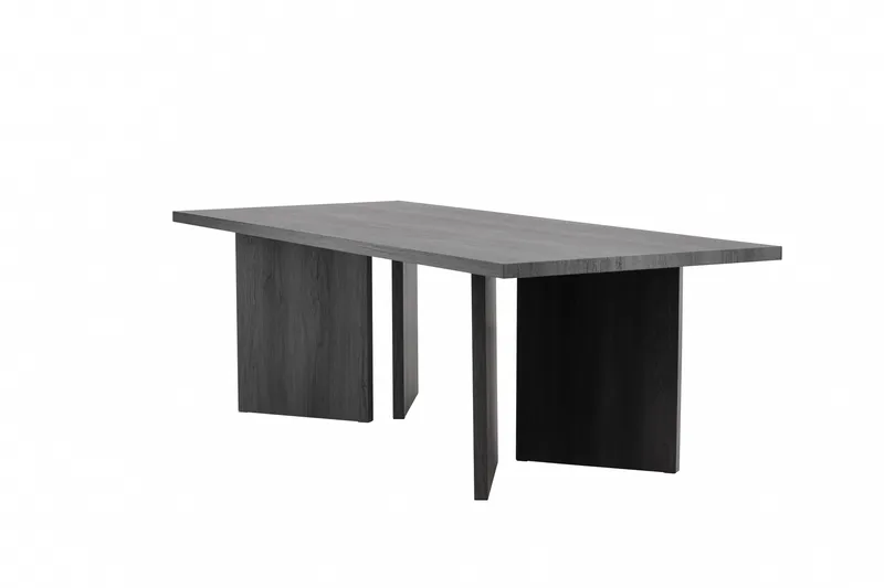 Bassholmen Spisebord 240x100 cm - Svart - Møbler - Bord - Spisebord & kjøkkenbord