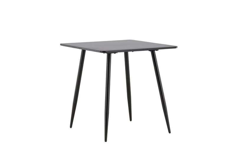 Bennie Spisebord 75x75 cm Svart - Venture Home - Spisebord & kjøkkenbord