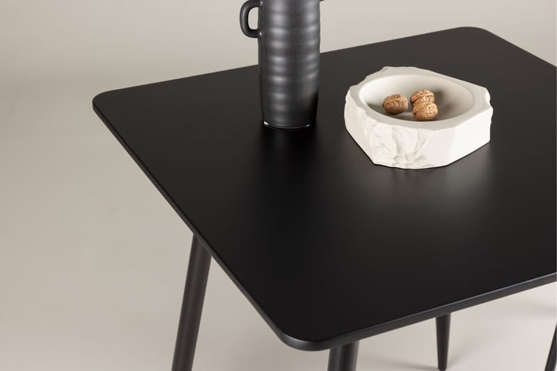 Bennie Spisebord 75x75 cm Svart - Venture Home - Spisebord & kjøkkenbord
