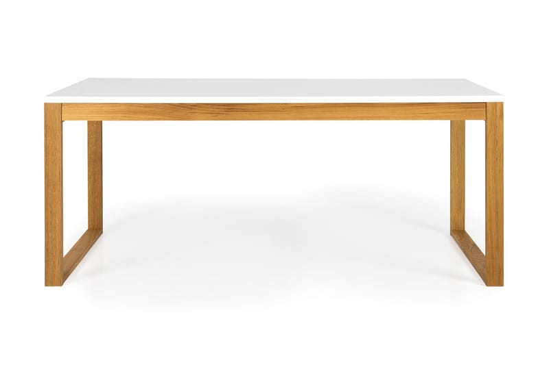 Birka Spisebord 180 cm - Ek/Hvit - Møbler - Bord - Spisebord & kjøkkenbord