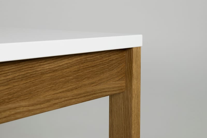 Birka Spisebord 180 cm - Ek/Hvit - Møbler - Bord - Spisebord & kjøkkenbord