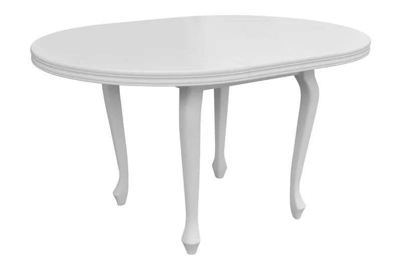 Boletus Uttrekkbart Rundt Spisebord 100–140 cm i Tre med Eikutseende - Beige - Møbler - Bord - Spisebord & kjøkkenbord