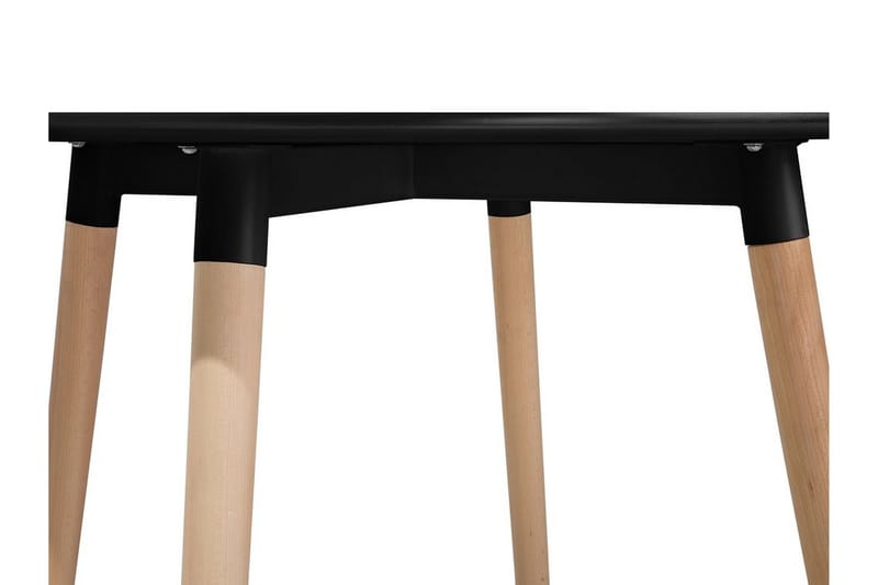 Bovio Spisebord 90 cm - Svart - Spisebord & kjøkkenbord