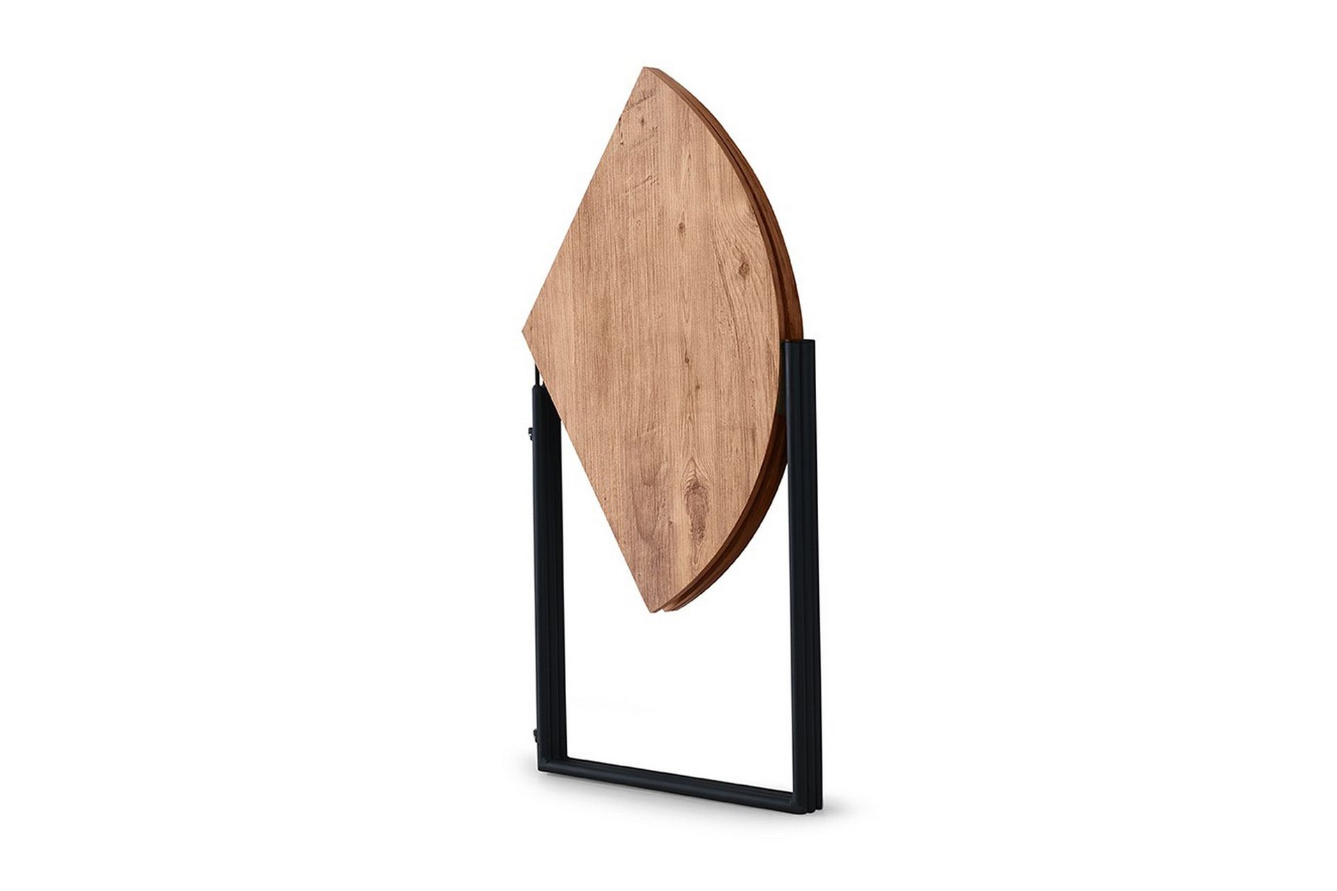 Buluca Spisebord 100 cm - Natur/Svart - Møbler - Bord - Spisebord & kjøkkenbord