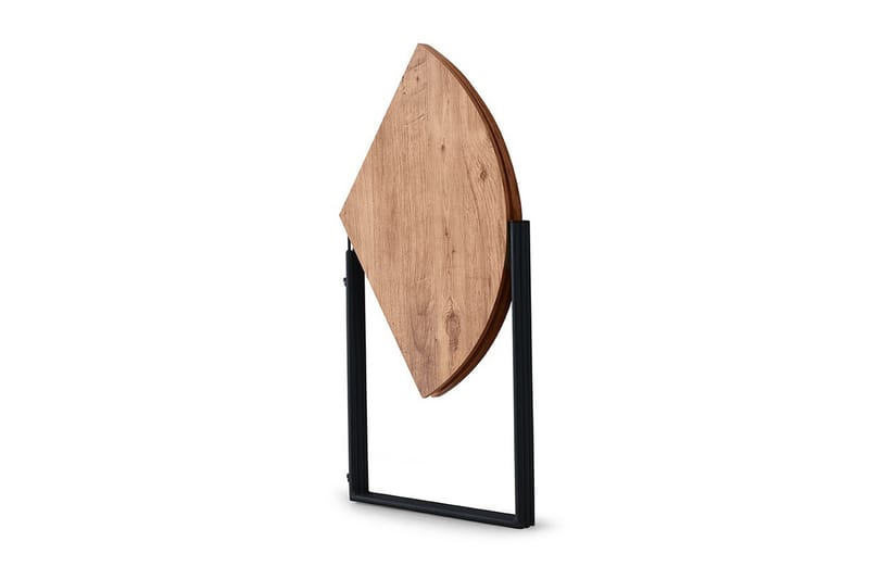 Buluca Spisebord 100 cm - Natur/Svart - Møbler - Bord - Spisebord & kjøkkenbord