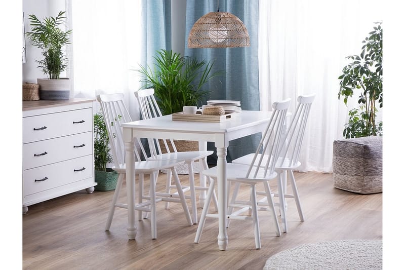 CARY Spisebord 120 cm - Hvit - Møbler - Bord - Spisebord & kjøkkenbord
