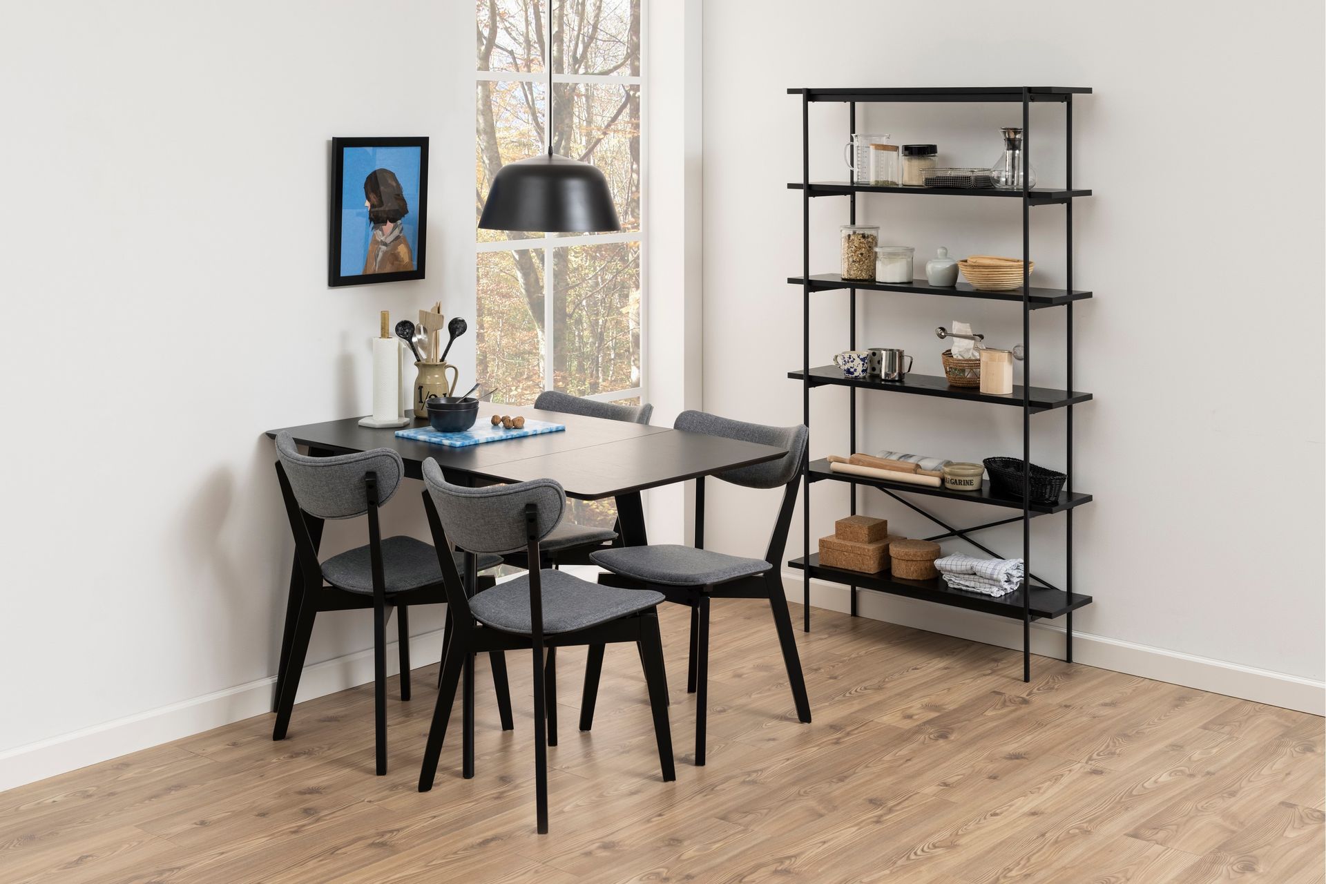 Celtik Spisebord 120x80 cm - Sort - Møbler - Bord - Spisebord & kjøkkenbord
