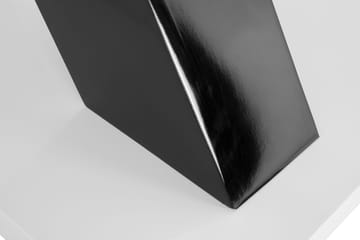 Cesi Rektangulært Spisebord 140 cm i Malt Tre - Hvit / Svart - Møbler - Bord - Spisebord & kjøkkenbord