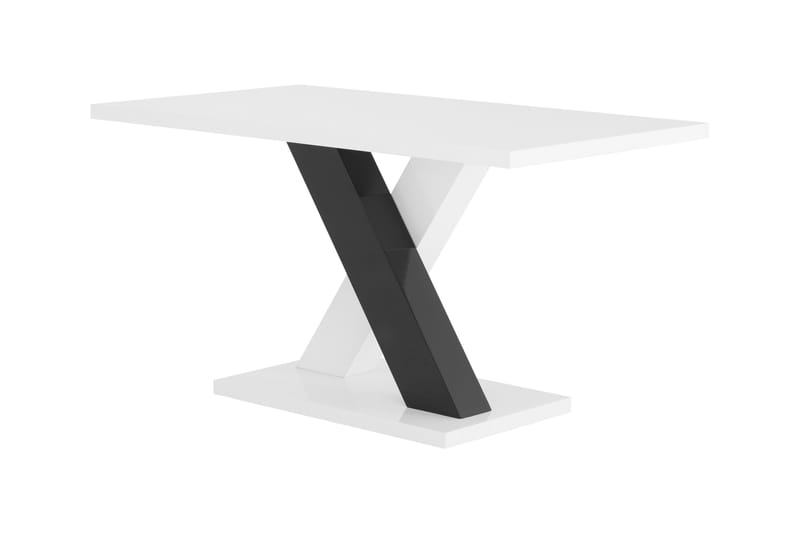 Cesi Spisebord 140 cm - Hvit - Spisebord & kjøkkenbord