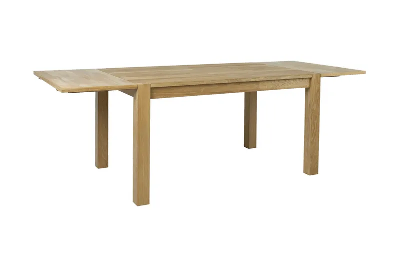 Chicago New Utrekkbart Rektangulært Spisebord 140 cm i Eik, Beige