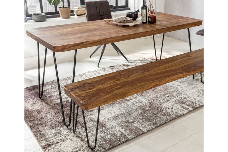 Colee Spisebord 160 cm - Brun - Møbler - Bord - Spisebord & kjøkkenbord