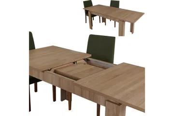Comfortale Spisebord Forlengningsbart - Brun - Møbler - Bord - Spisebord & kjøkkenbord