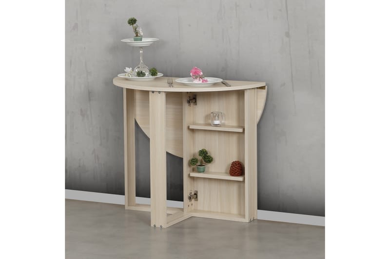 Comfortale Spisebord Rundt Sammenleggbart - Møbler - Bord - Spisebord & kjøkkenbord