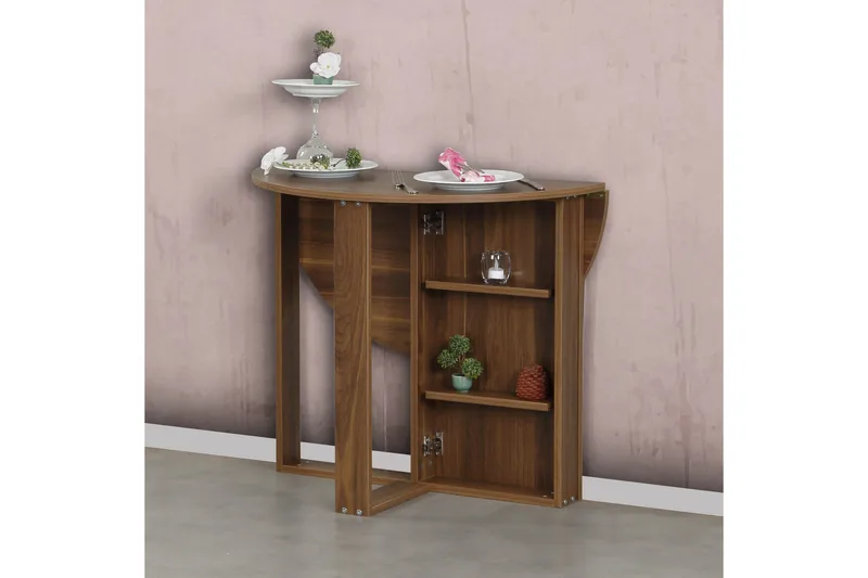 Comfortale Spisebord Rundt Sammenleggbart - Møbler - Bord - Spisebord & kjøkkenbord