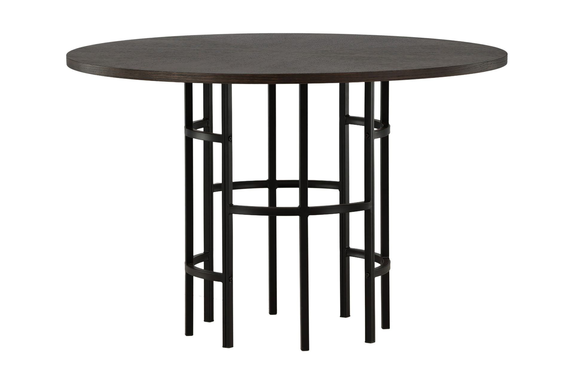 Copenhagen Spisebord 115 cm Rundt - Brun - Møbler - Bord - Spisebord & kjøkkenbord
