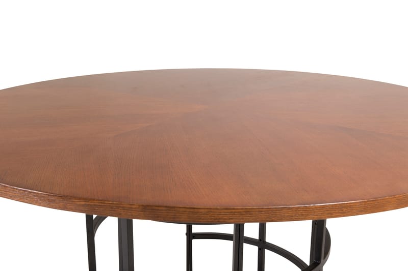 Copenhagen Spisebord Rundt 140 cm - Brun - Spisebord & kjøkkenbord