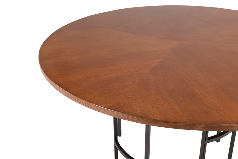 Copenhagen Spisebord Rundt 140 cm - Brun - Spisebord & kjøkkenbord