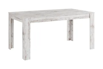 Corot Rektangulært Spisebord 160 cm i Tre med Lyst Treutseende - Grå - Møbler - Bord - Spisebord & kjøkkenbord