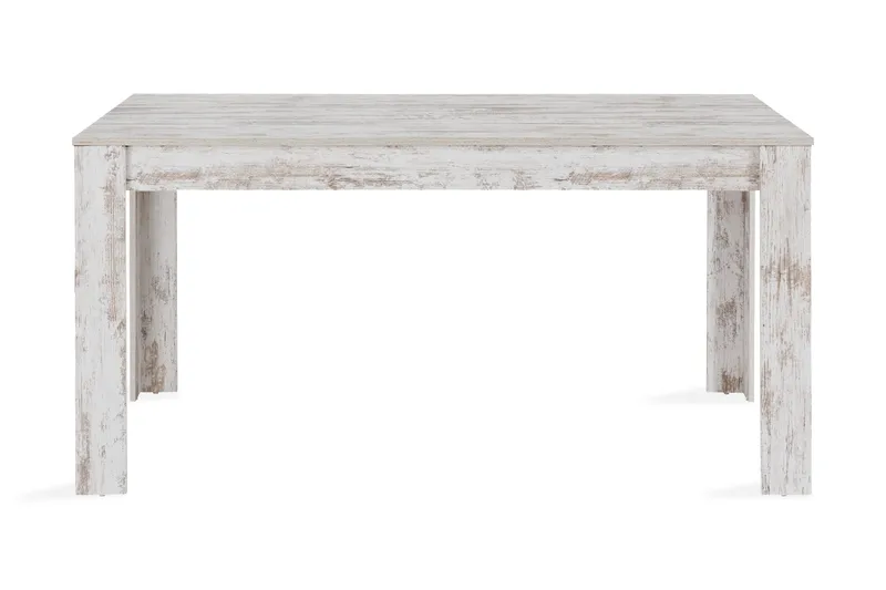 Corot Rektangulært Spisebord 160 cm i Tre med Lyst Treutseende, Grå