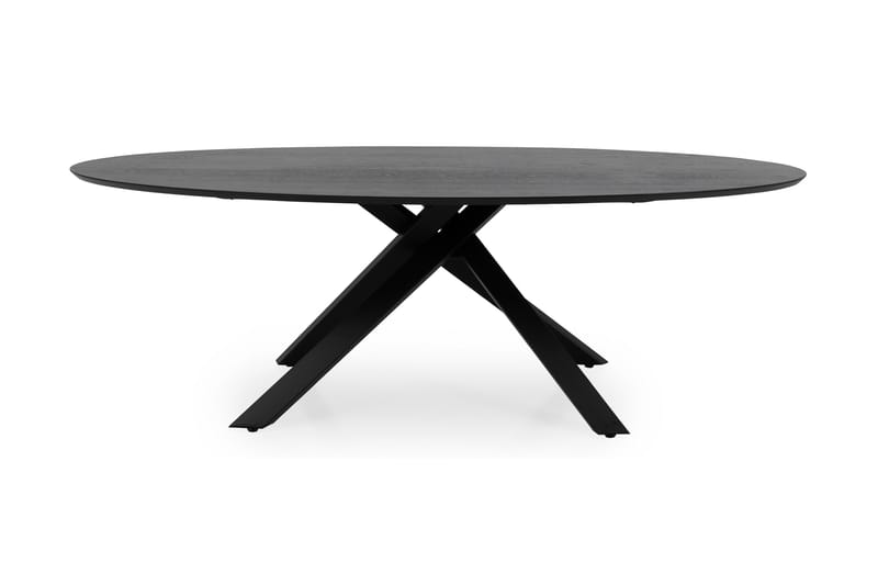 Cox Spisebord 240 cm - Svart - Spisebord & kjøkkenbord - Sammenleggbart bord