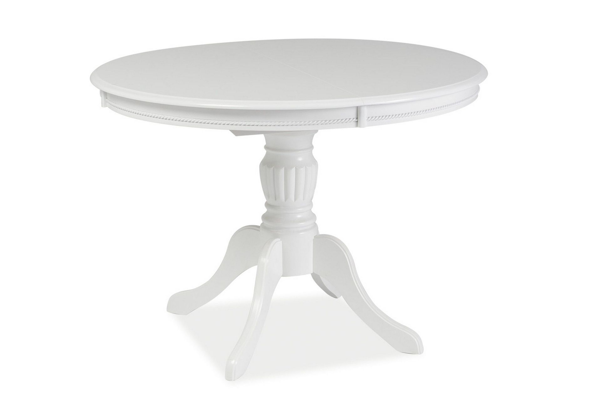 Critz Forlengningsbart Spisebord 106-141 cm Ovalt - Hvit