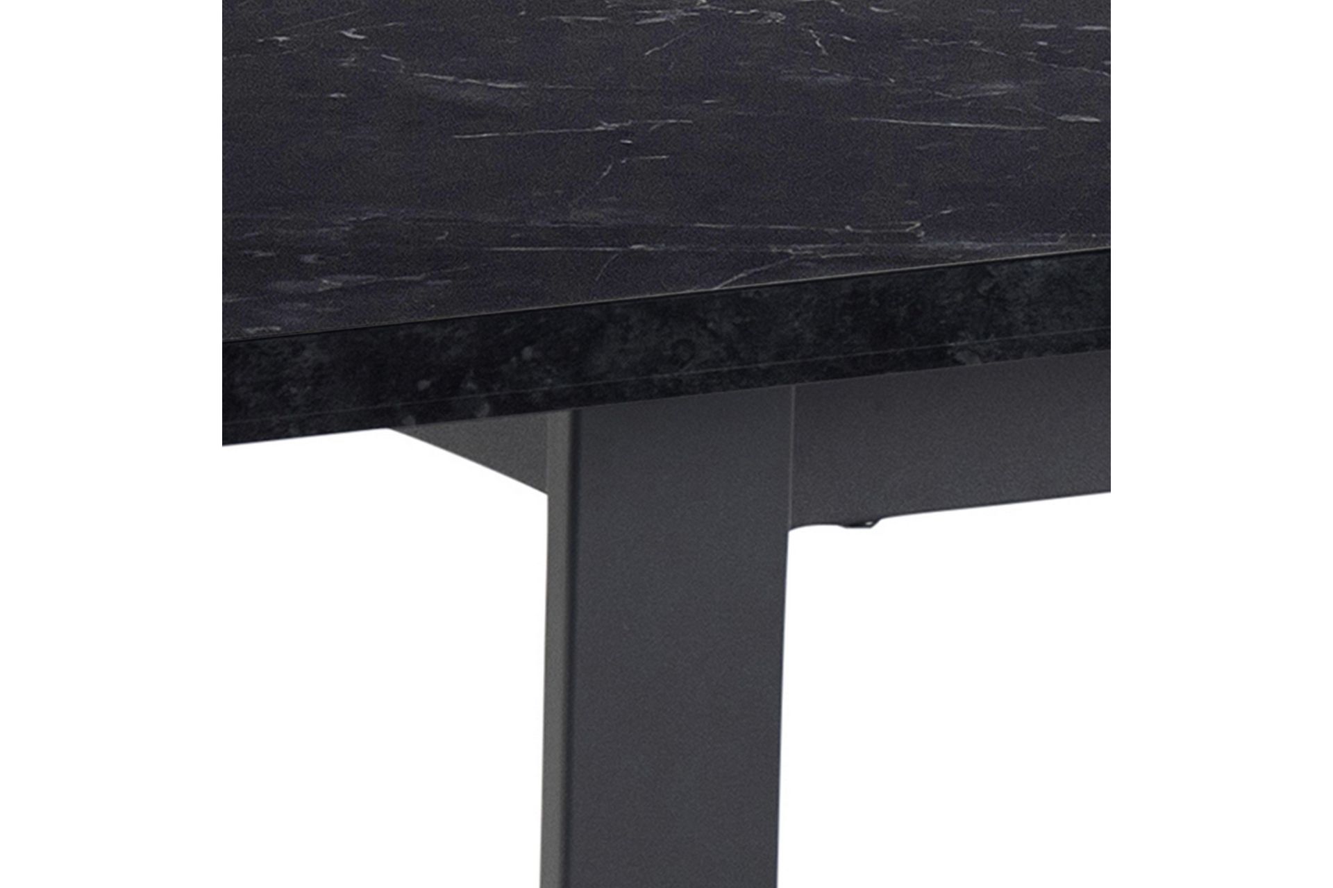 Crownthorpe Spisebord 160 cm - Svart/Matt Svart - Møbler - Bord - Spisebord & kjøkkenbord