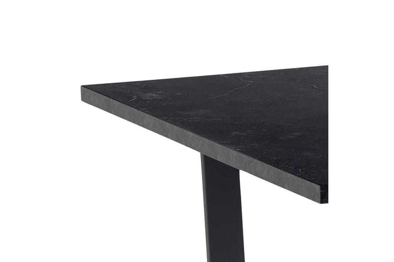 Crownthorpe Spisebord 160 cm - Svart/Matt Svart - Møbler - Bord - Spisebord & kjøkkenbord
