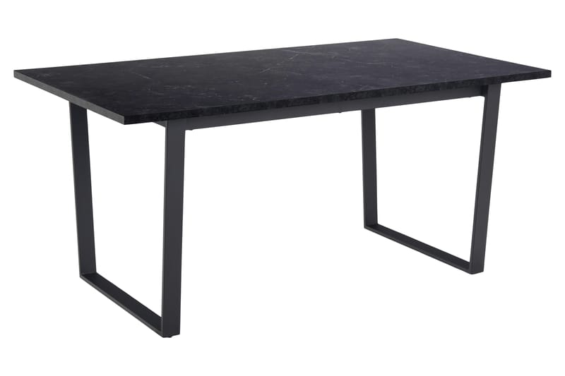 Crownthorpe Spisebord 160 cm - Svart/Matt Svart - Møbler - Bord - Spisebord & kjøkkenbord
