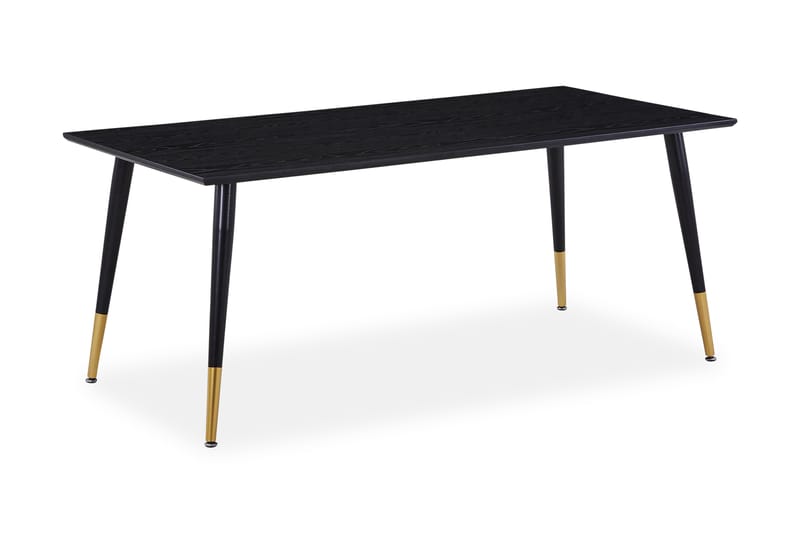 Daicy Spisebord 180 cm - Svart/Messing - Spisebord & kjøkkenbord