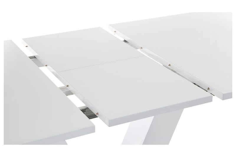 Dalya Spisebord 140 cm - Hvit - Møbler - Bord - Spisebord & kjøkkenbord