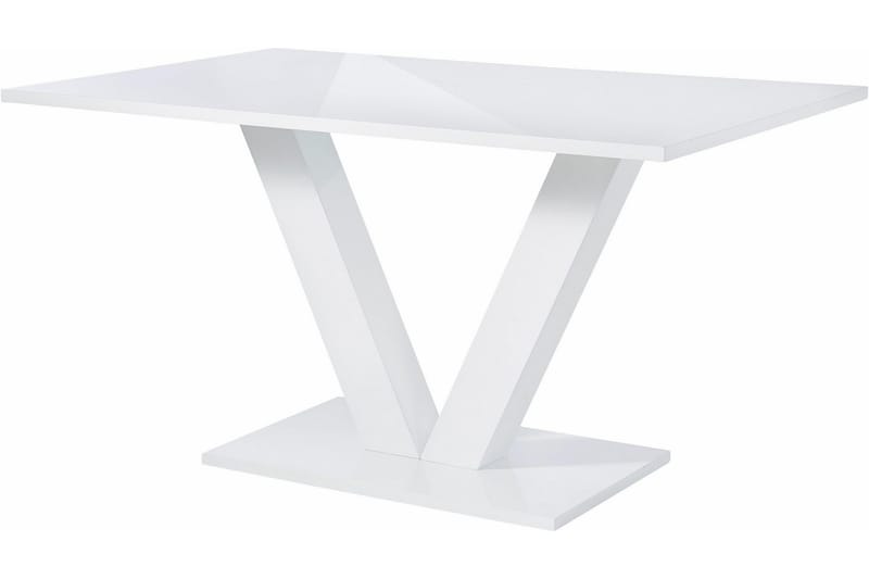 Dalya Spisebord 140 cm - Hvit - Møbler - Bord - Spisebord & kjøkkenbord